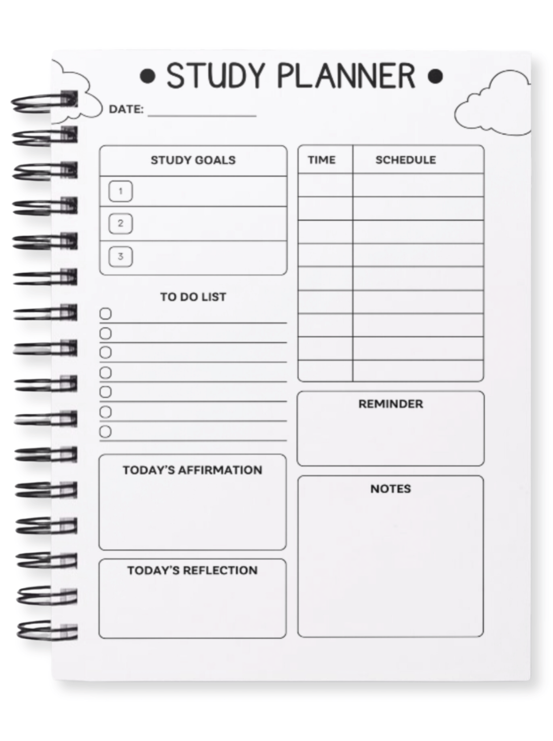 White Planner